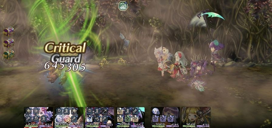 アナデン戦闘シーン