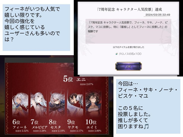 フィーネが人気